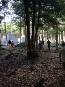 The Pentagon (aka, Paris) and surrounding terrain. This is near where we attacked the German flank.